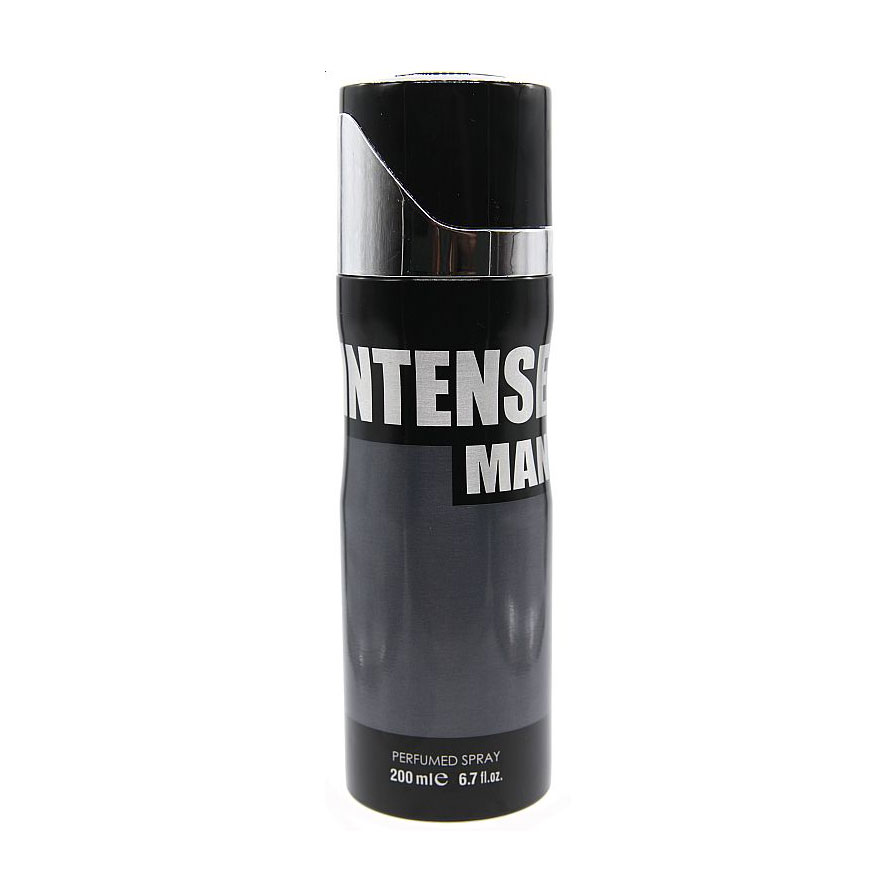Парфумований дезодорант-спрей Fragrance World Intense Man чоловічий, 200 мл